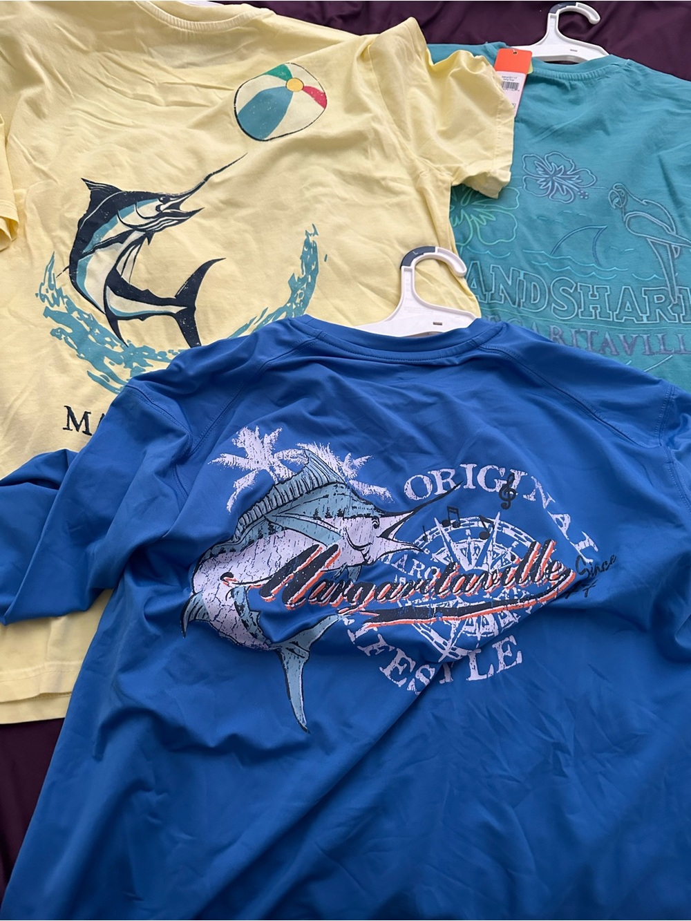 Margaritaville set of 3 shirts